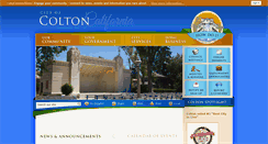 Desktop Screenshot of ci.colton.ca.us
